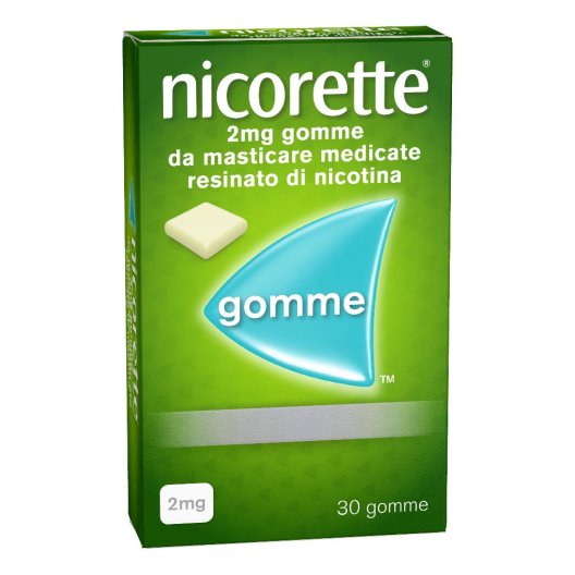 NICORETTE*30GOMME MAST 2MG NICORETTE*30GOMME MAST 2MG