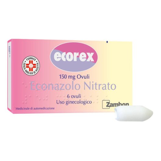 ECOREX* 6 OV. VAG. 150 MG ECOREX* 6 OV. VAG. 150 MG
