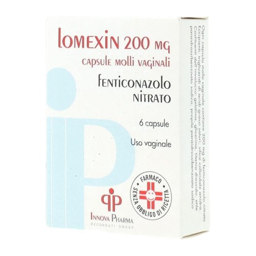 LOMEXIN*6CPS MOLLI VAG 200MG LOMEXIN*6CPS MOLLI VAG 200MG