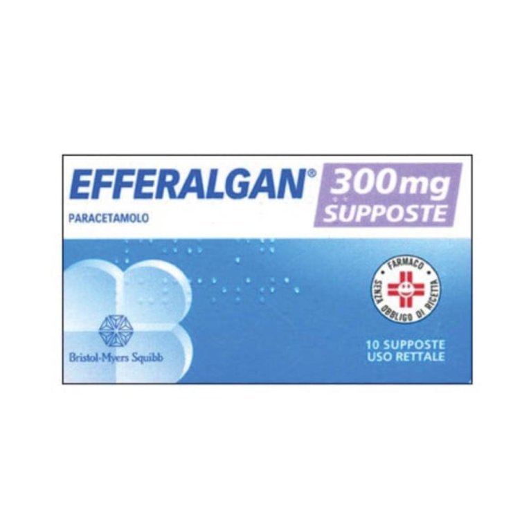 EFFERALGAN 300*RAG 10SUP 300MG
