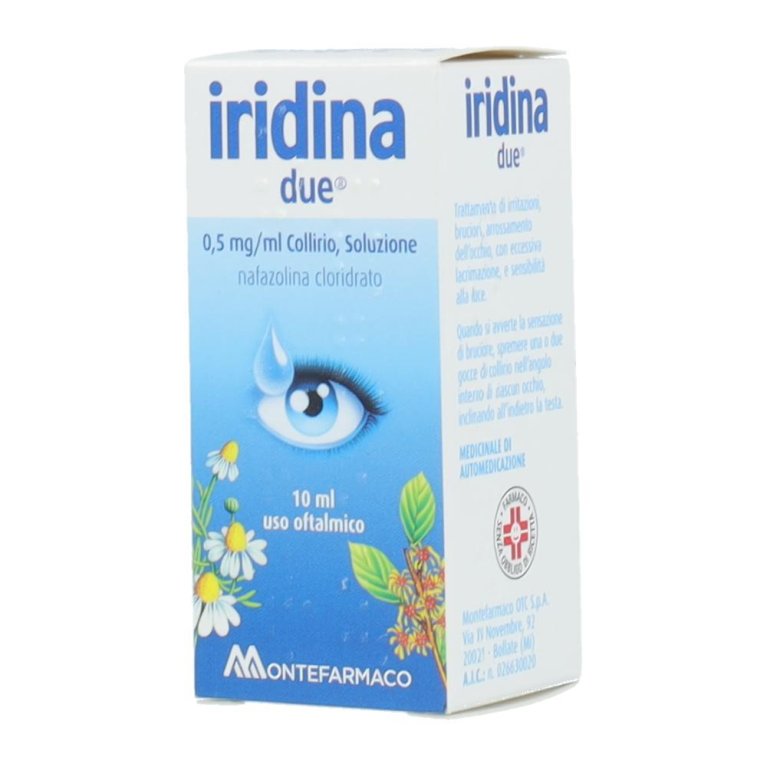 IRIDINA DUE*COLL 10ML 0,5MG/ML