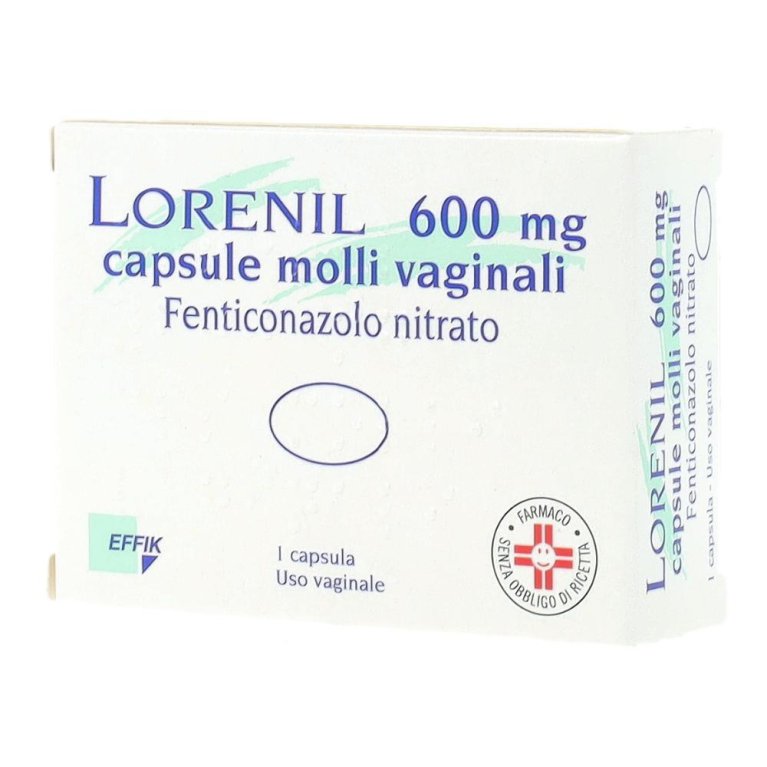 LORENIL*1CPS MOLLI VAG 600MG LORENIL*1CPS MOLLI VAG 600MG