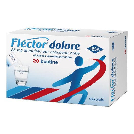 FLECTOR DOLORE*GRAT 20BUST25MG FLECTOR DOLORE*GRAT 20BUST25MG