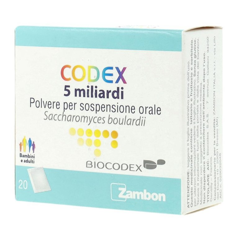 CODEX*20BUST 5MLD 250MG