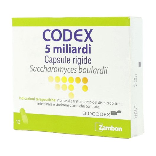CODEX*12CPS 5MLD 250MG