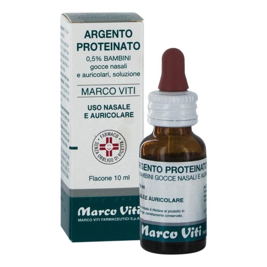 ARGENTO P MVI*GTT 0,5% 10G