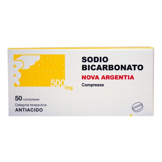 SODIO BICARB*50CPR 500MG SODIO BICARB*50CPR 500MG