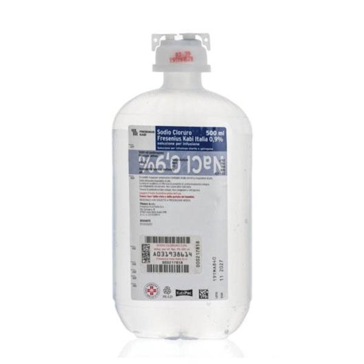 SODIO CLORURO FKI*0,9%500ML PE