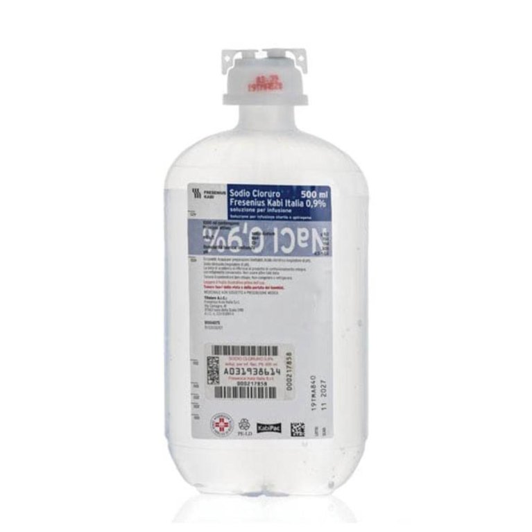 SODIO CLORURO FKI*0,9%500ML PE