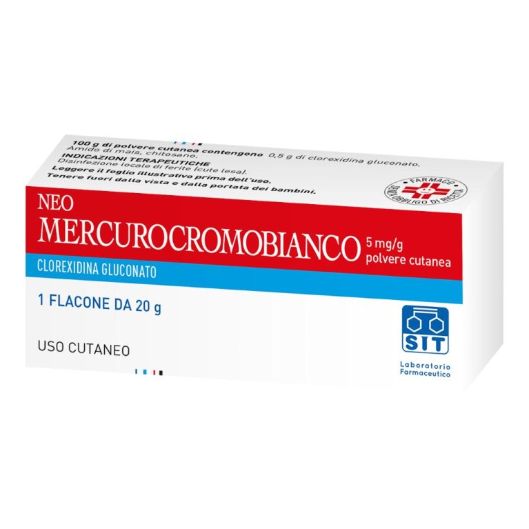 NEOMERCUROCROMO BIANCO POLVERE