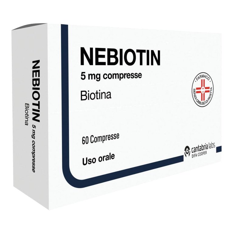 NEBIOTIN*60CPR 5MG NEBIOTIN*60CPR 5MG