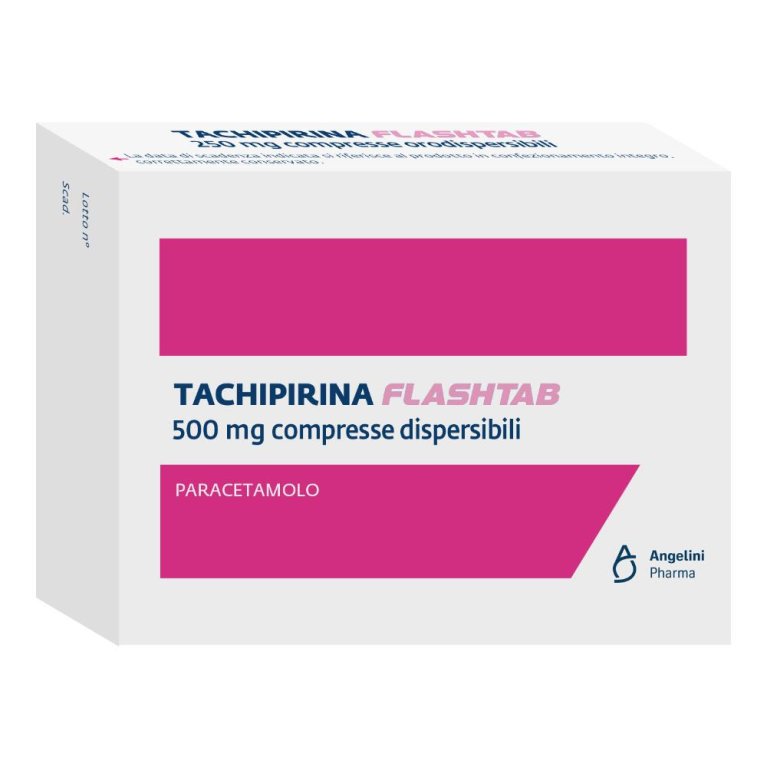 Tachipirina Flashtab 500 mg - 16 compresse da sciogliere in bocca