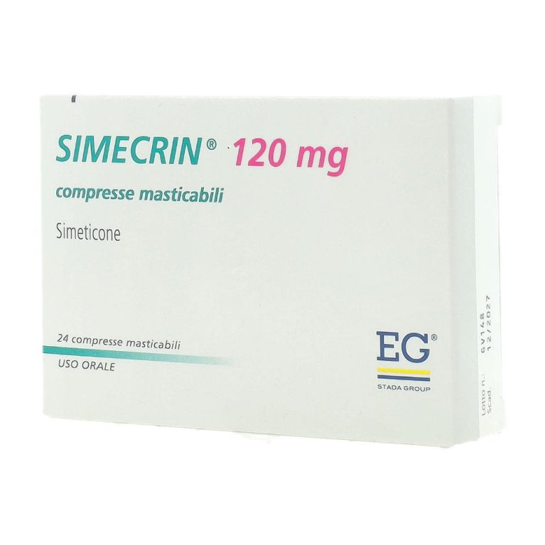 SIMECRIN*24CPR MAST 120MG