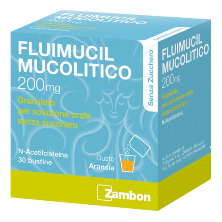 FLUIMUCIL MUCOL*30BUST200MGS/Z FLUIMUCIL MUCOL*30BUST200MGS/Z