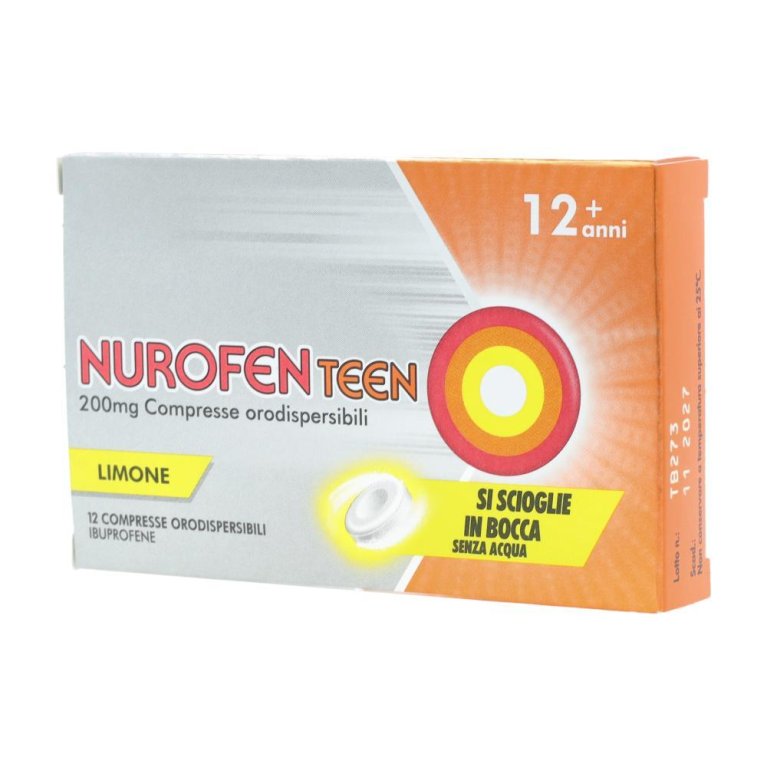 NUROFENTEEN*12CPR ORO 200MG LI