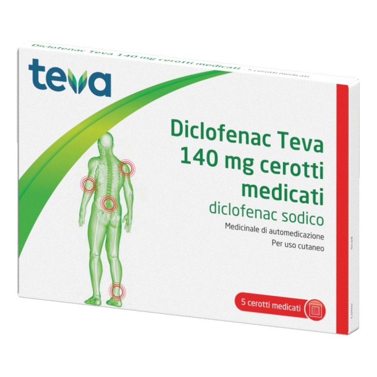 DICLOFENAC TE*5CER MED 140MG