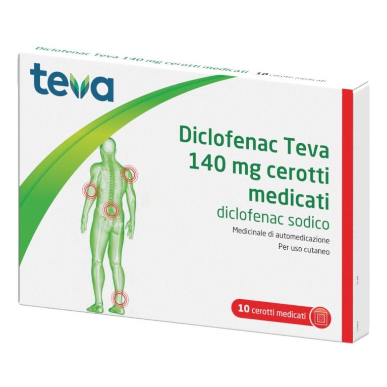 DICLOFENAC TE*10CER MED 140MG DICLOFENAC TE*10CER MED 140MG