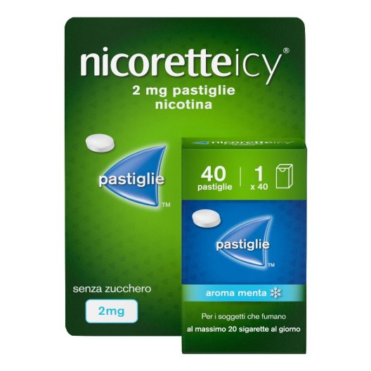 NICORETTEICY*40PAST 2MG NICORETTEICY*40PAST 2MG