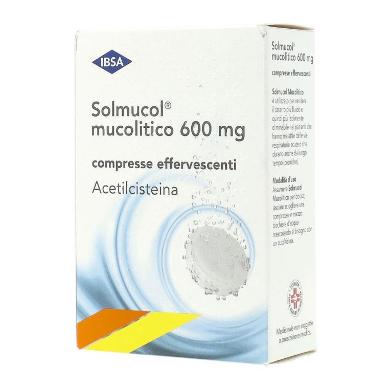 SOLMUCOL MUCOLITICO*30CPR600MG
