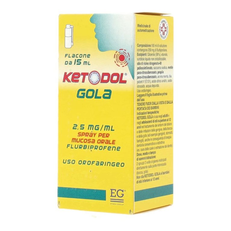KETODOL GOLA*OS SPRAY 15ML