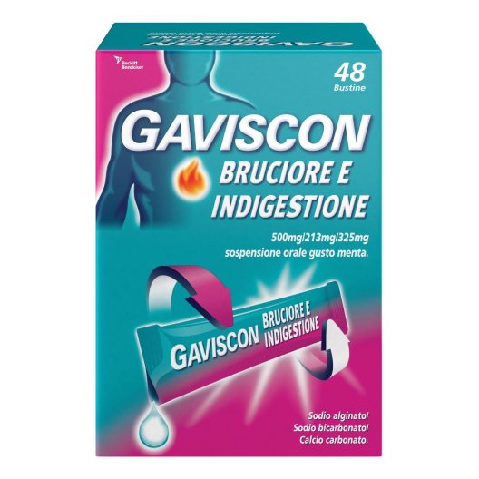 Gaviscon Bruciore e Indigestione - 48 bustine