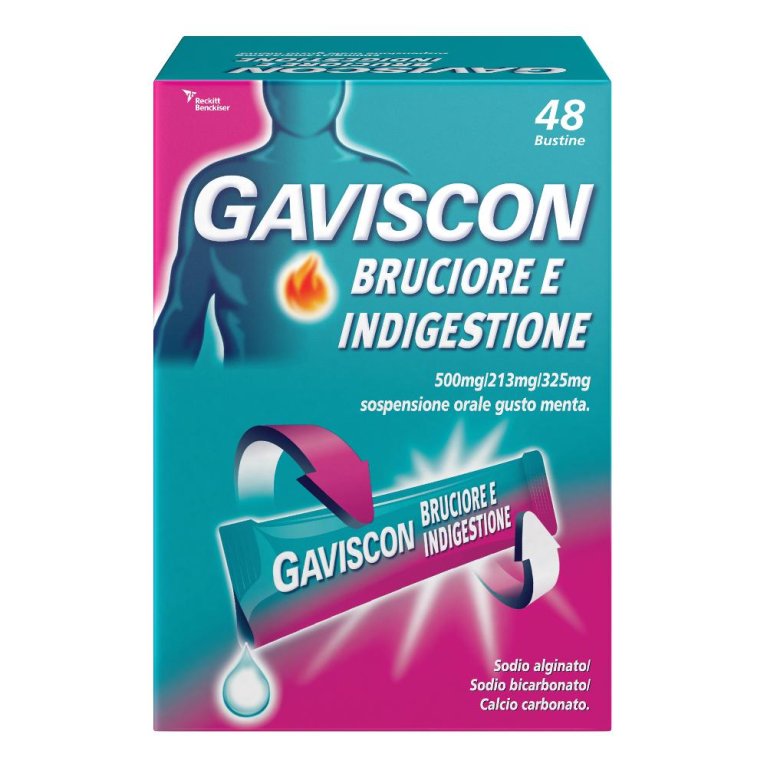 Gaviscon Bruciore e Indigestione - 48 bustine