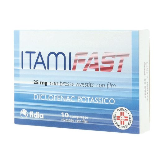 ITAMIFAST*10CPR RIV 25MG