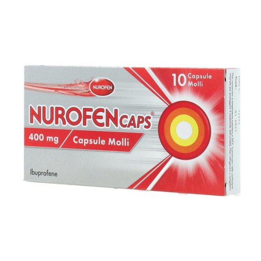 NUROFENCAPS*10CPS MOLLI 400MG
