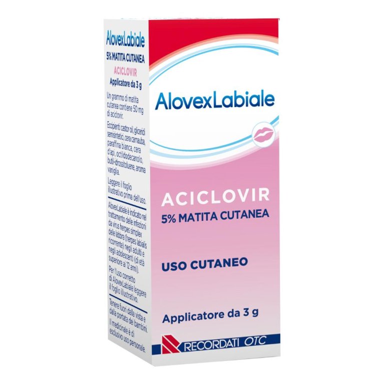 ALOVEXLABIALE*MAT CUT 3G 5% ALOVEXLABIALE*MAT CUT 3G 5%