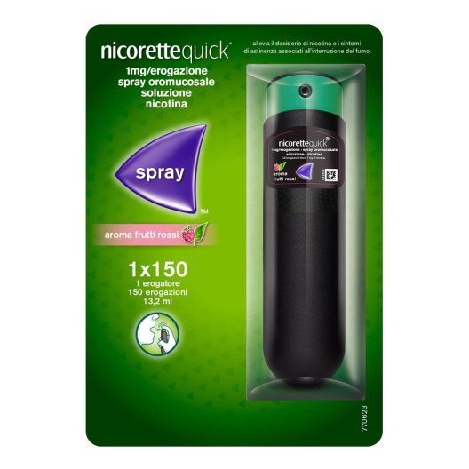 NICORETTEQUICK*SPRAY 1FL 150D NICORETTEQUICK*SPRAY 1FL 150D