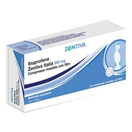 IBUPROFENE ZEN*24CPR 200MG