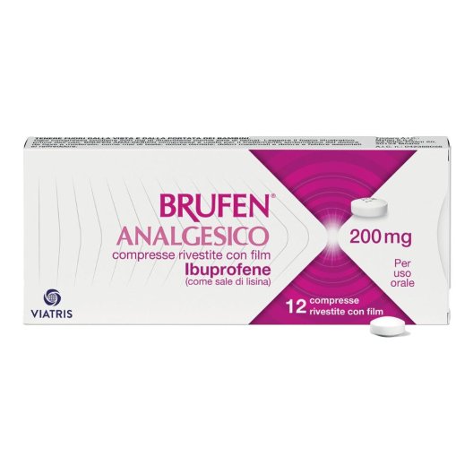 BRUFEN ANALGES*12CPR RIV 200MG