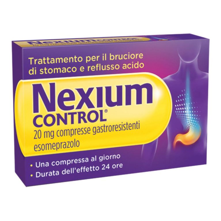 NEXIUM CONTROL*7CPR GASTR 20MG NEXIUM CONTROL*7CPR GASTR 20MG