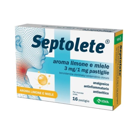 SEPTOLETE*16PAST 3+1MG LIM MIE