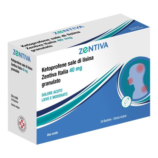 KETOPROFENE LISINA ZEN*24BS