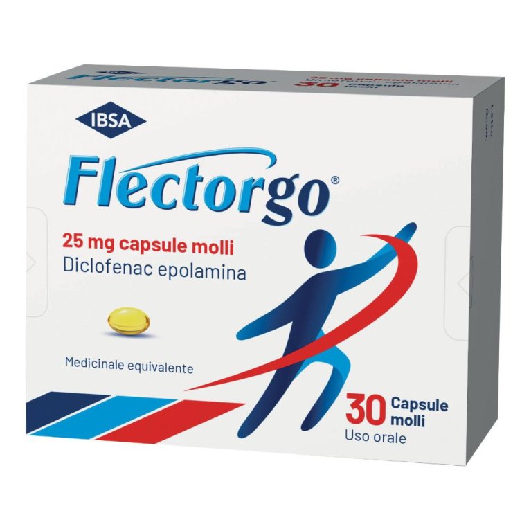 FLECTORGO*30CPS MOLLI 25MG FLECTORGO*30CPS MOLLI 25MG