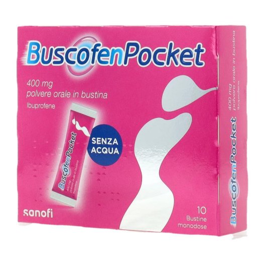 BUSCOFENPOCKET*OS 10BUST 400MG