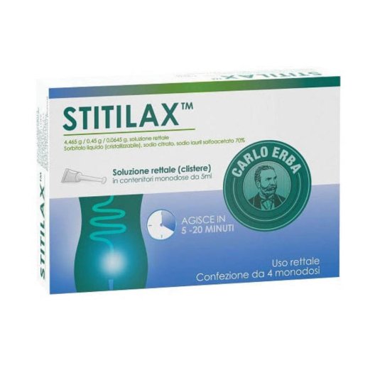 STITILAX*RETT SOL 4FL MONO 5ML STITILAX*RETT SOL 4FL MONO 5ML
