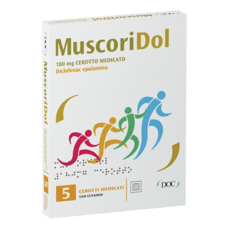 MUSCORIDOL*5CER MED 180MG MUSCORIDOL*5CER MED 180MG