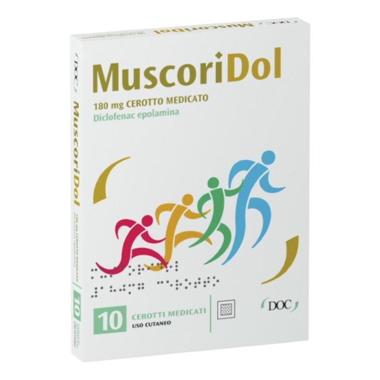 MUSCORIDOL*10CER MED 180MG MUSCORIDOL*10CER MED 180MG