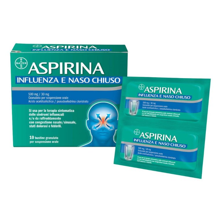 ASPIRINA INFLUENZA E NASO C*10