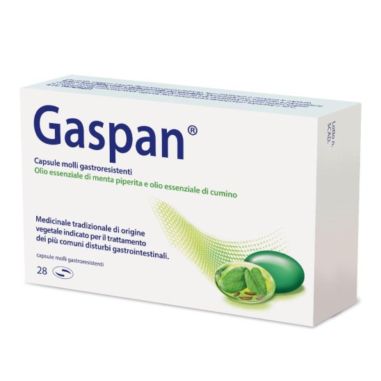 Gaspan 28 capsule molli gastroresistenti