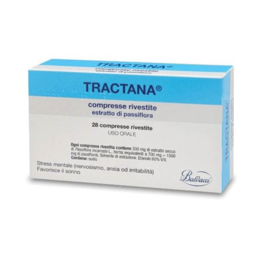 Tractana - 28 compresse 200 mg - a base di Passiflora
