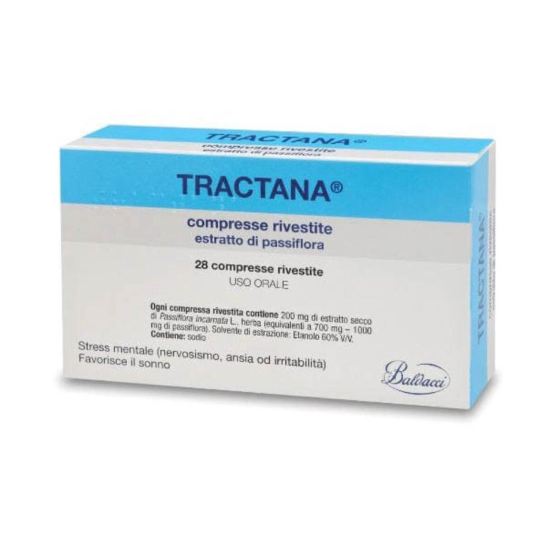Tractana - 28 compresse 200 mg - a base di Passiflora