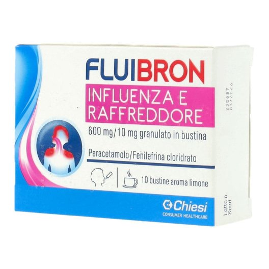FLUIBRON INFLUENZA E RAFF*10BS