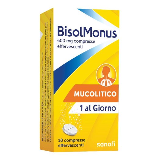 BISOLMONUS*10CPR EFF 600MG BISOLMONUS*10CPR EFF 600MG