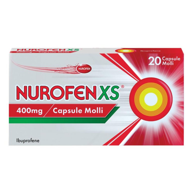 NUROFENXS*20CPS MOLLI 400MG