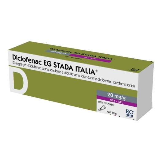 DICLOFENAC EG*GEL 60G 20MG/G DICLOFENAC EG*GEL 60G 20MG/G