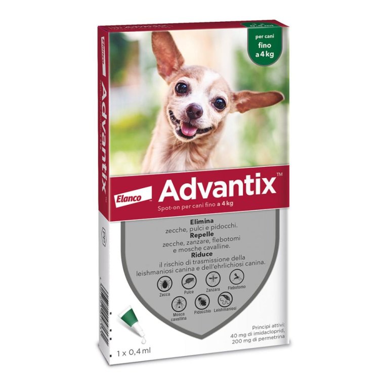 ADVANTIX SPOT ON*1PIP 0-4KG ADVANTIX SPOT ON*1PIP 0-4KG