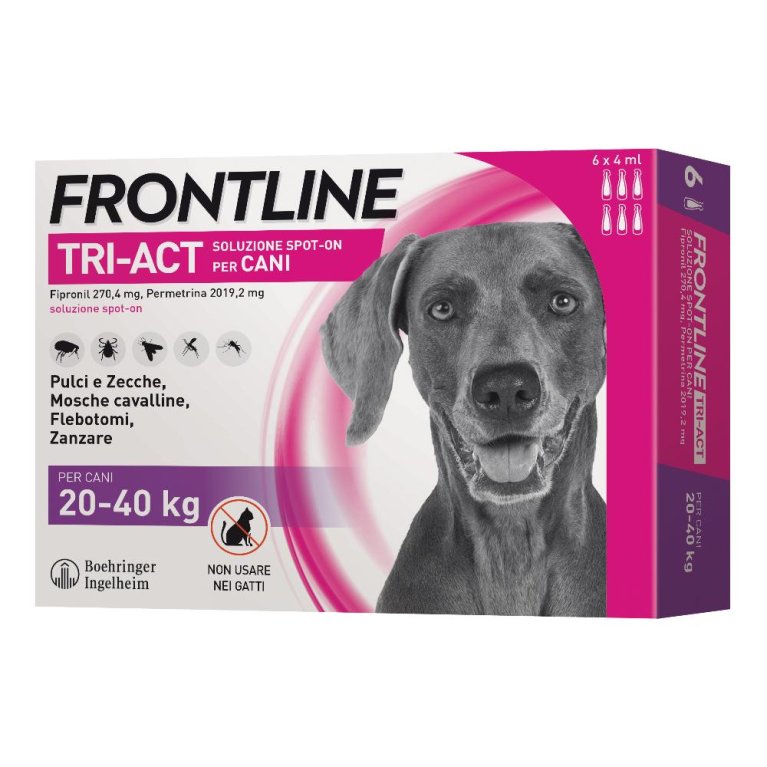 FRONTLINE TRI-ACT*6PIP 20-40KG FRONTLINE TRI-ACT*6PIP 20-40KG